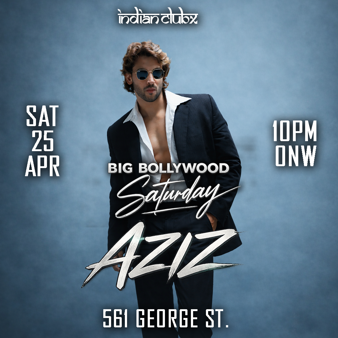 Bollywood BIG BANG ft. DJ AZIZ at Indianclubx, Sydney