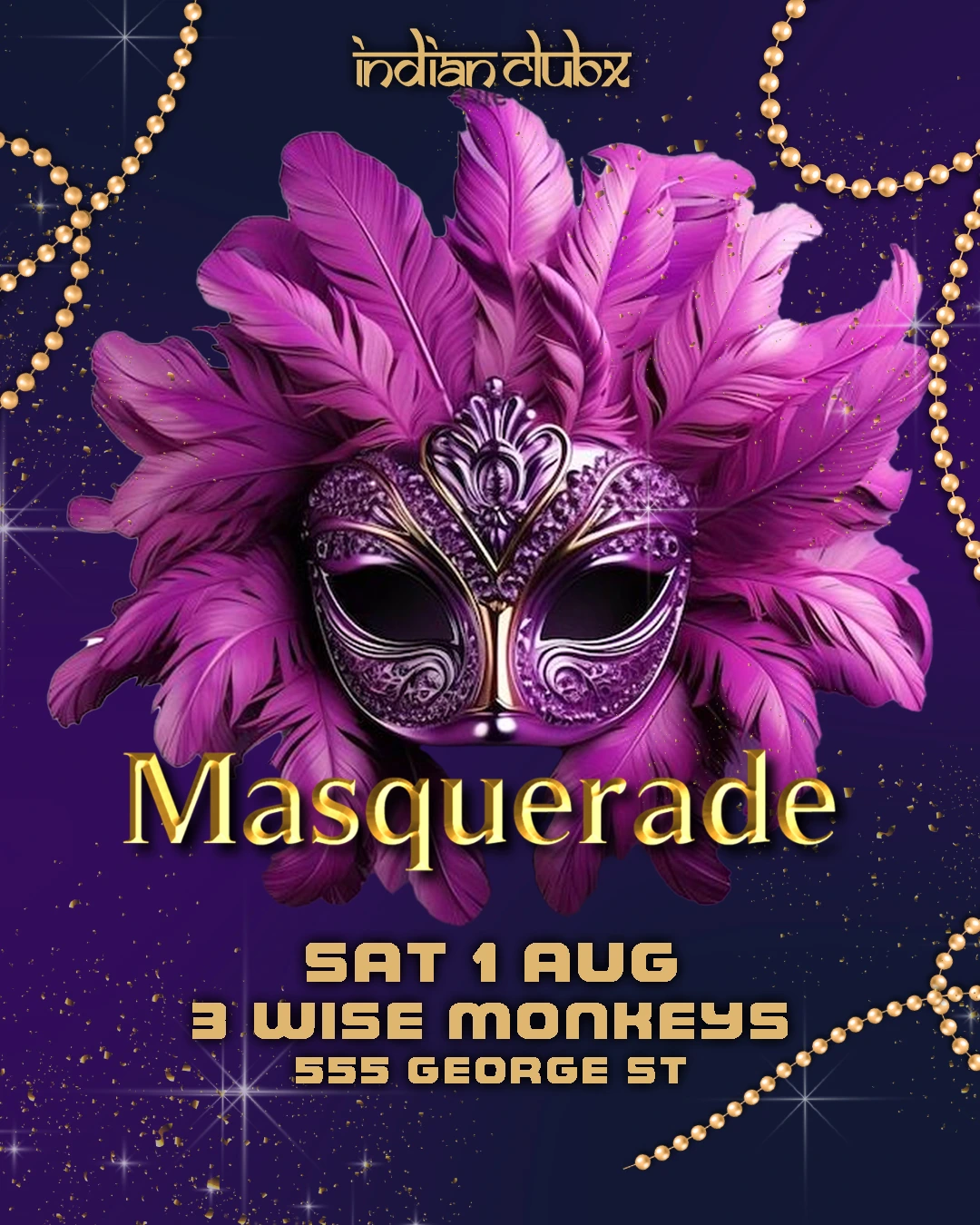 'BOLLYWOOD MASQUERADE' Night at Indianclubx, Sydney