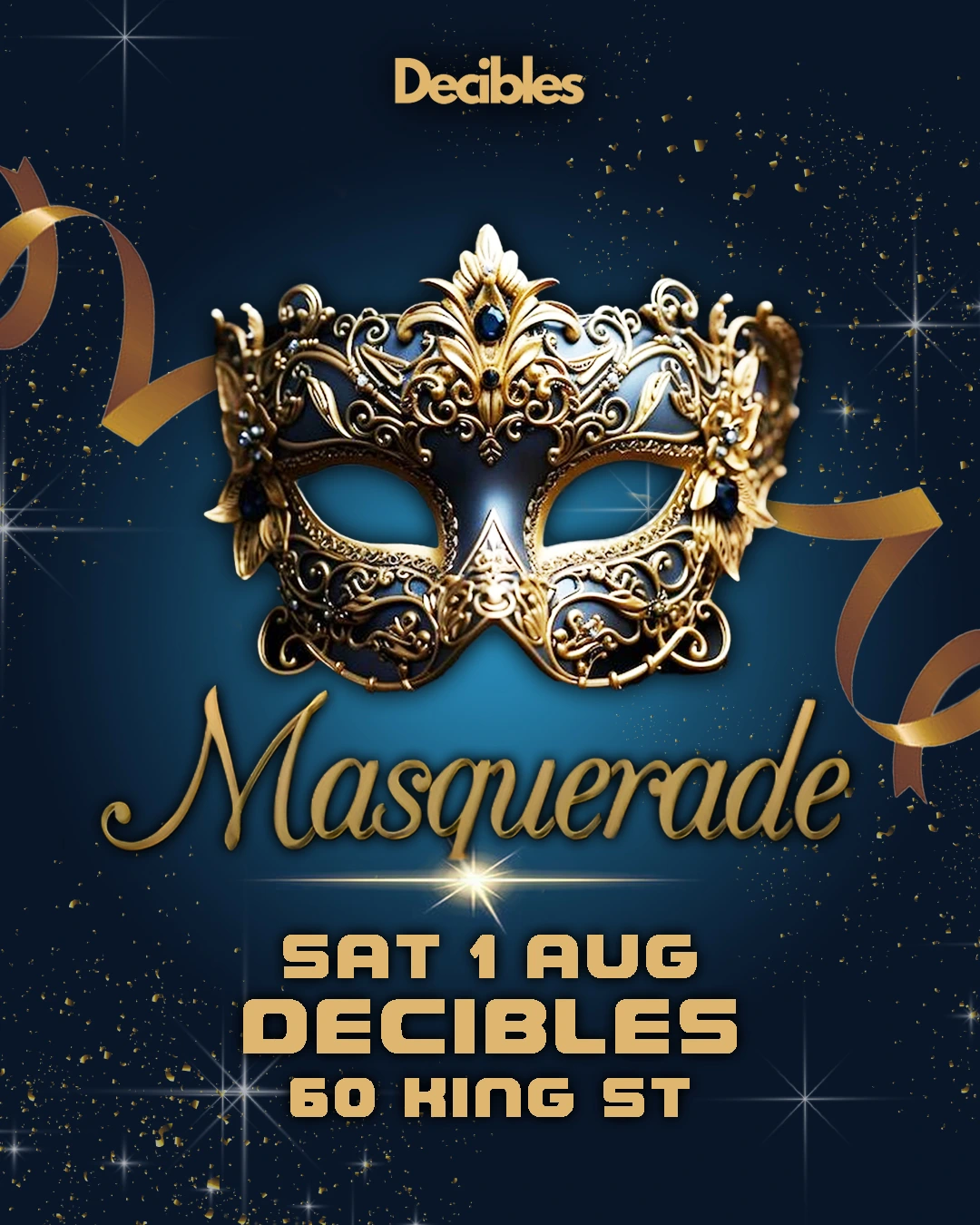 'BOLLYWOOD MASQUERADE' Night at Decibles, Melbourne