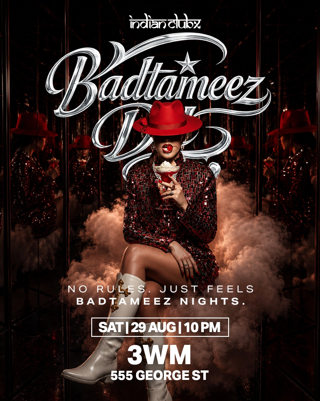 'BADTAMEEZ DIL' Bollywood Night at Indianclubx