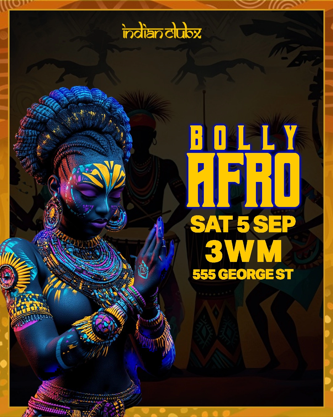 BOLLY AFRO night at Indianclubx, Sydney