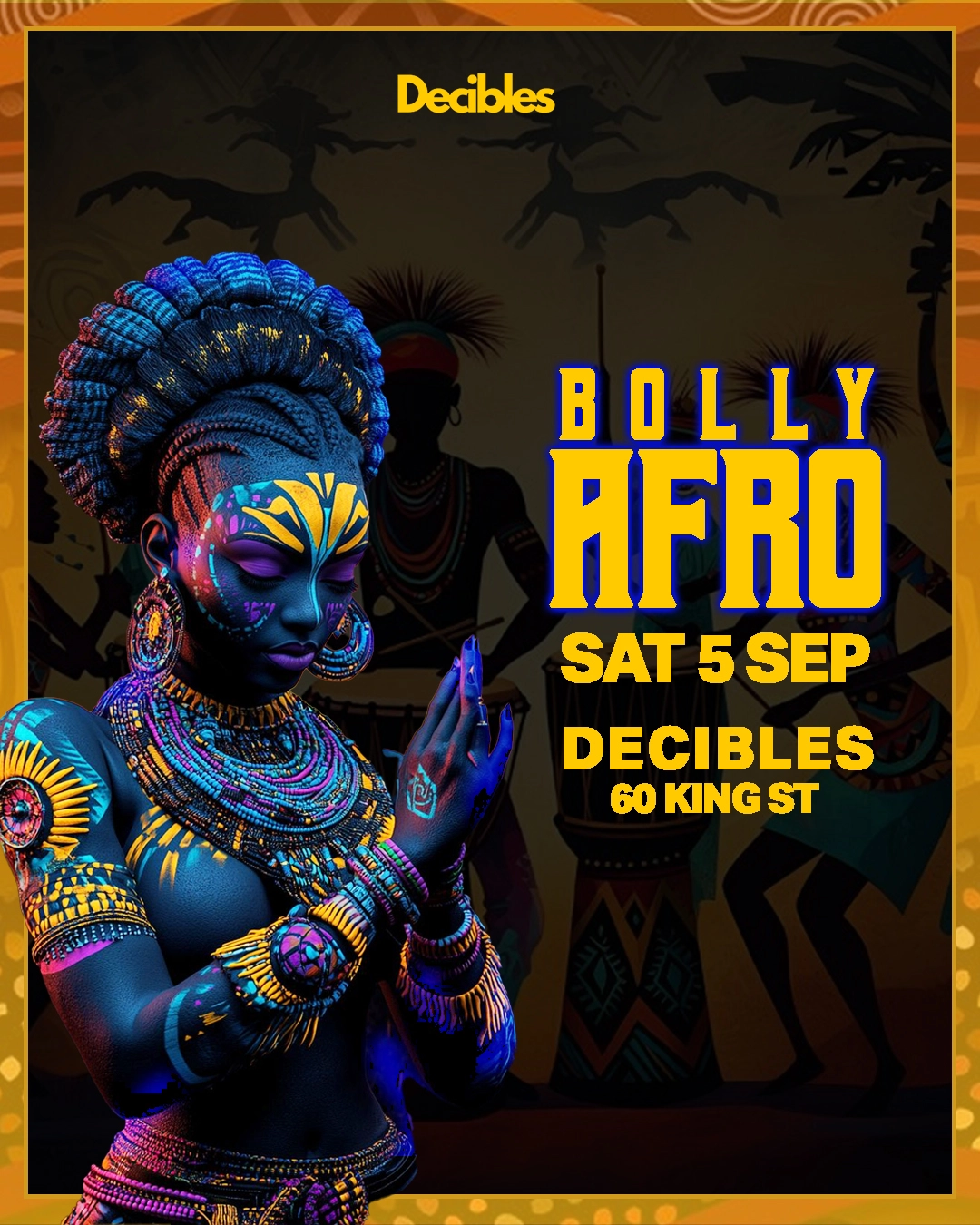 BOLLY AFRO night at Decibles