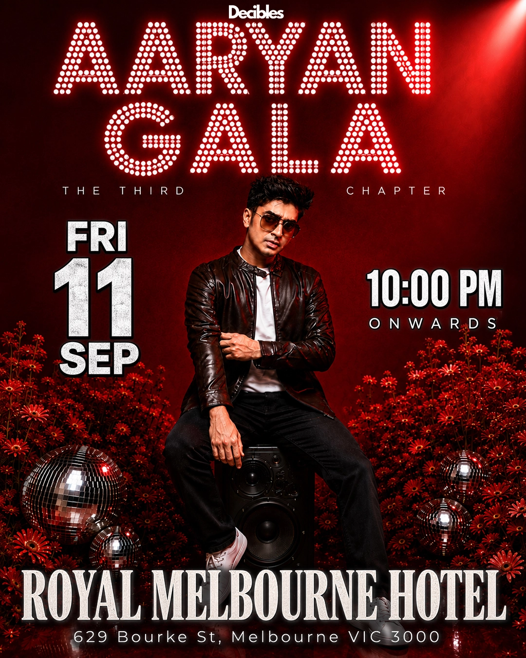 AARYAN GALA- at Royal Mebourne Hotel, Melbourne