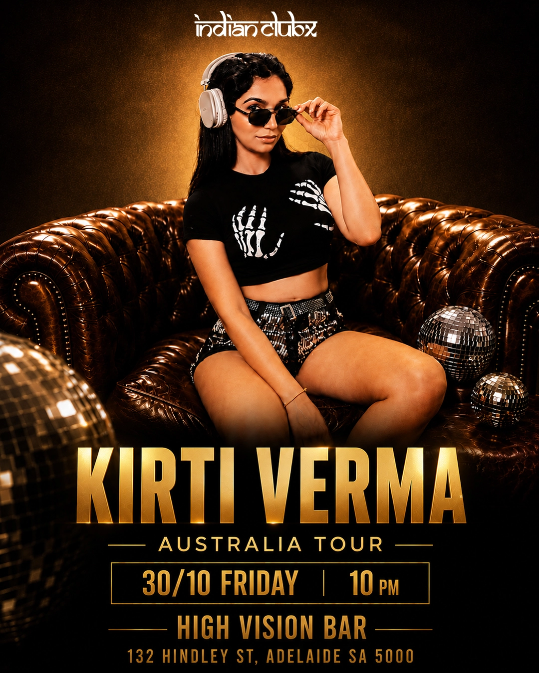 BIG BANG BOLLYWOOD ft. KRITI VERMA at High Vision Bar, Adelaide