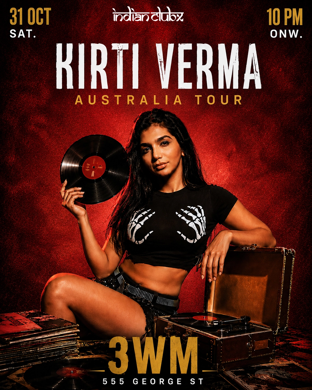KRITI VERMA 'AUSTRALIA TOUR' - BIG BANG BOLLYWOOD at Indianclubx