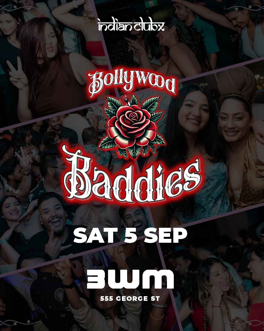 Bollywood Baddies Night at Indianclubx, Sydney