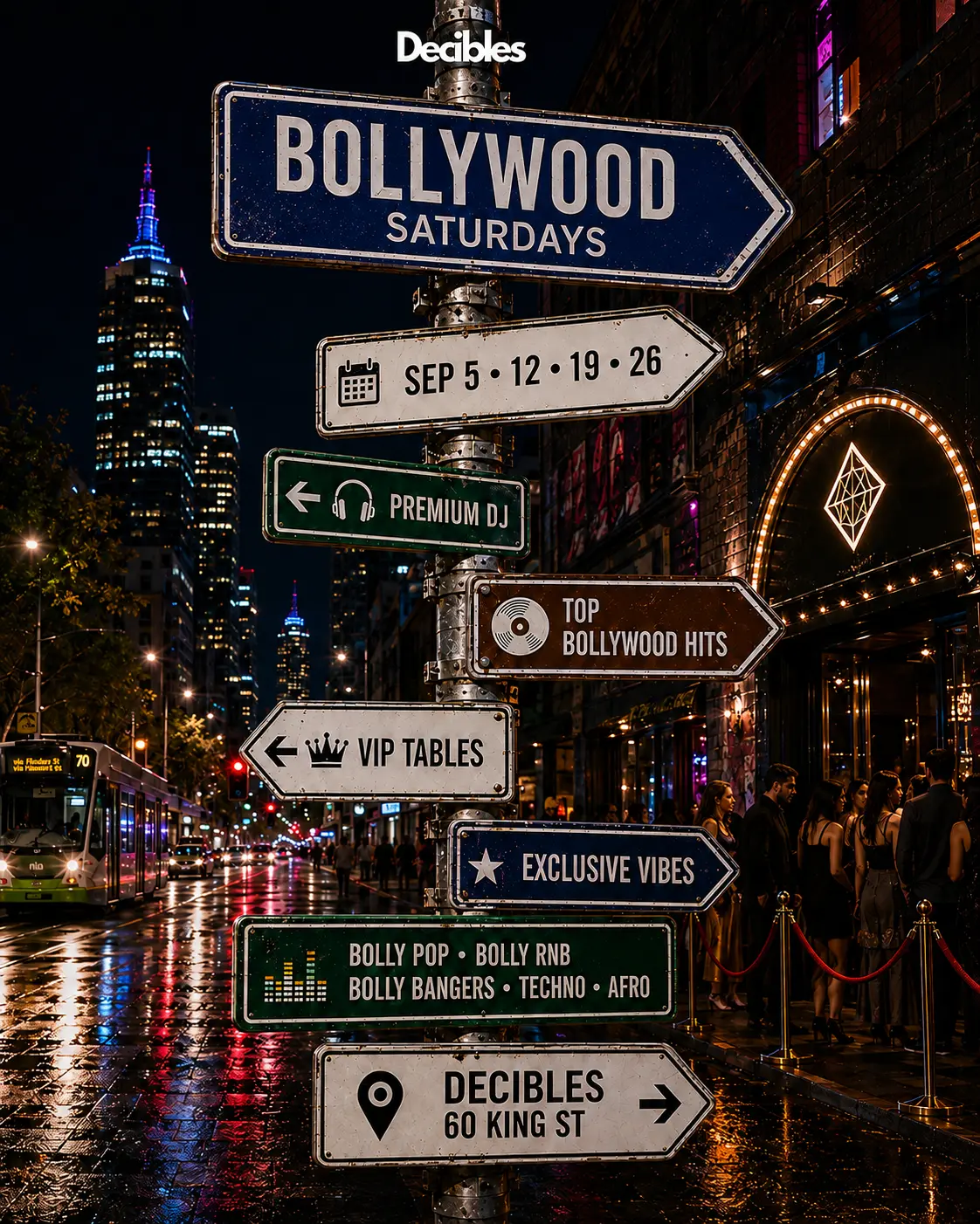 Bollywood Saturdays 5 Sep at Decibles