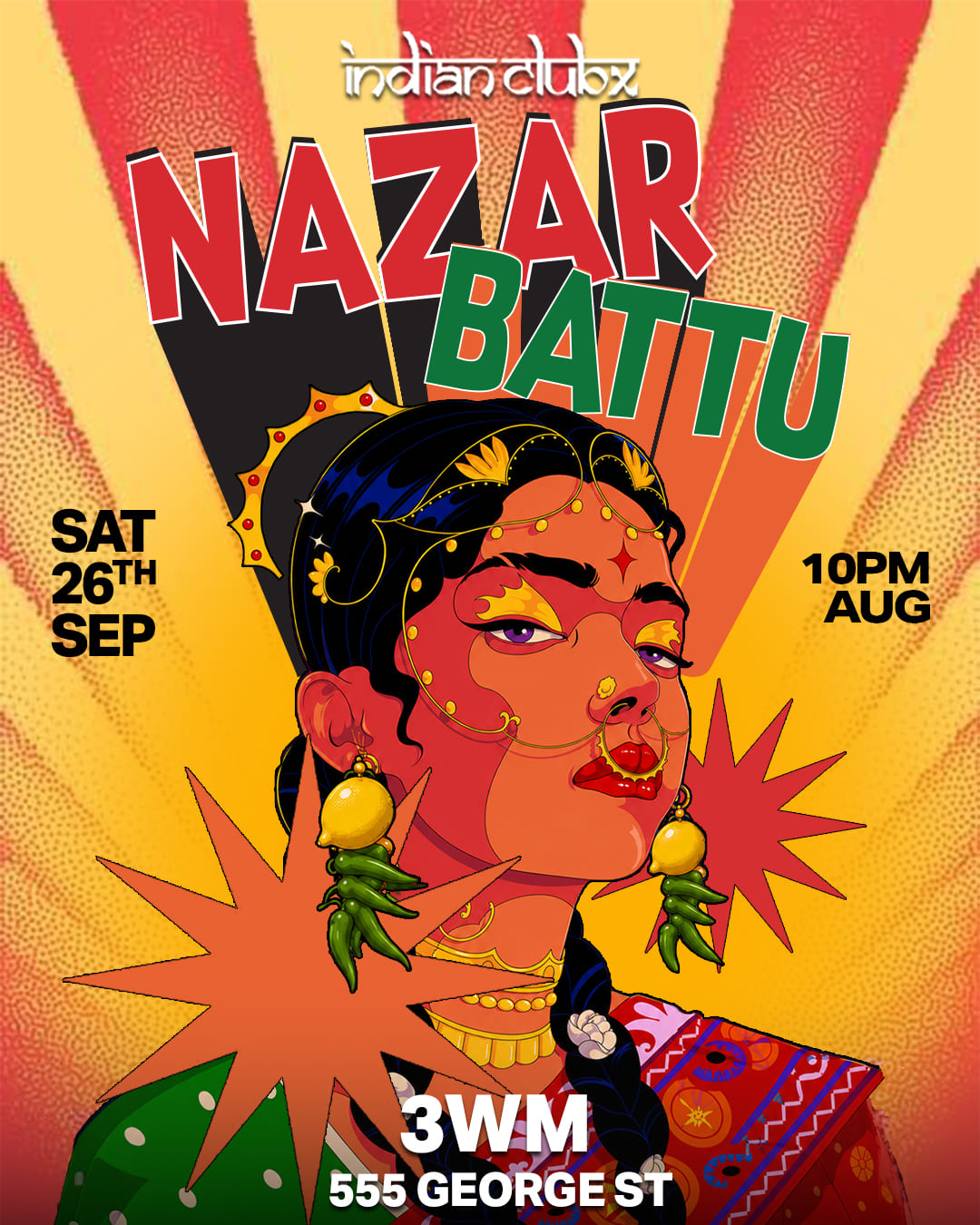 BOLLYWOOD NAZAR BATTU AT INDIANCLUBX